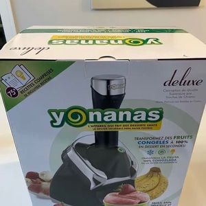 BRAND NEW Yonanas Healthy Dessert Maker Deluxe *NEVER OPENED*